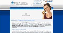 Desktop Screenshot of familydentalhouston.com